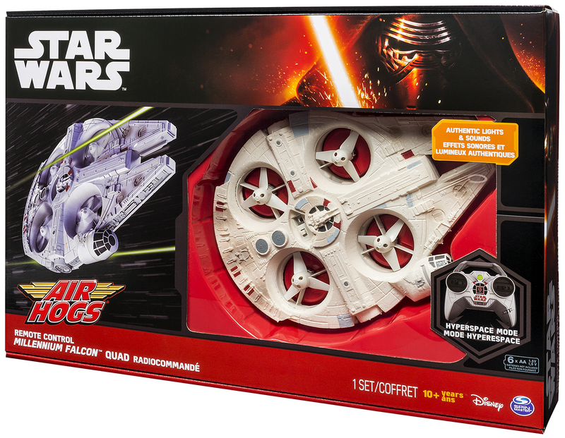 Illustration for article titled You Can Finally Pilot Your Own Flying Millennium Falcon and X-Wing